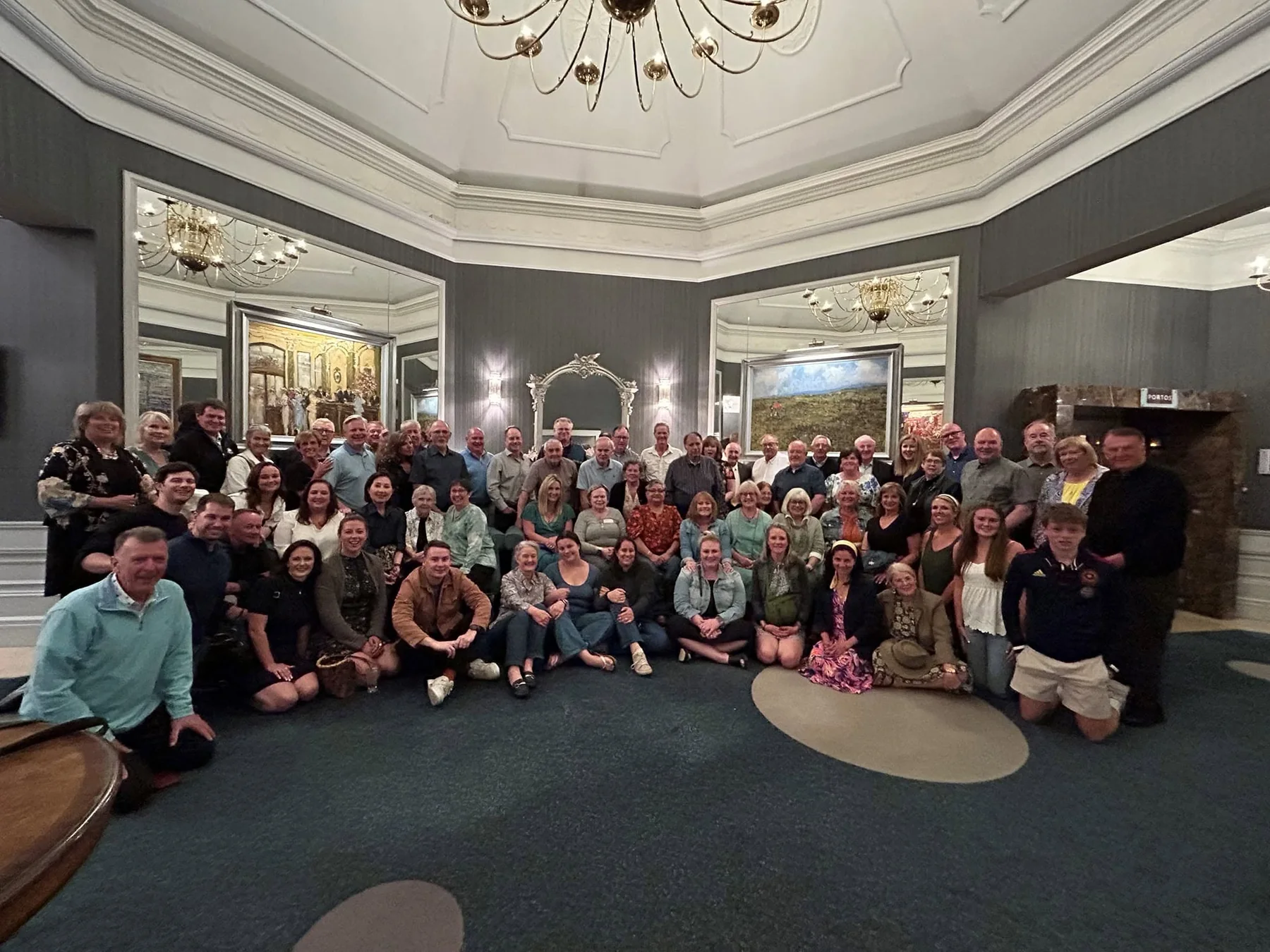 Clan Mac Hale members gathered at the Castlecourt Hotel in Westport